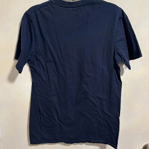 Navy Blue Triple Dog Dare Christmas Story T Shirt Size Small/ Medium Holiday Fun - Picture 4 of 5
